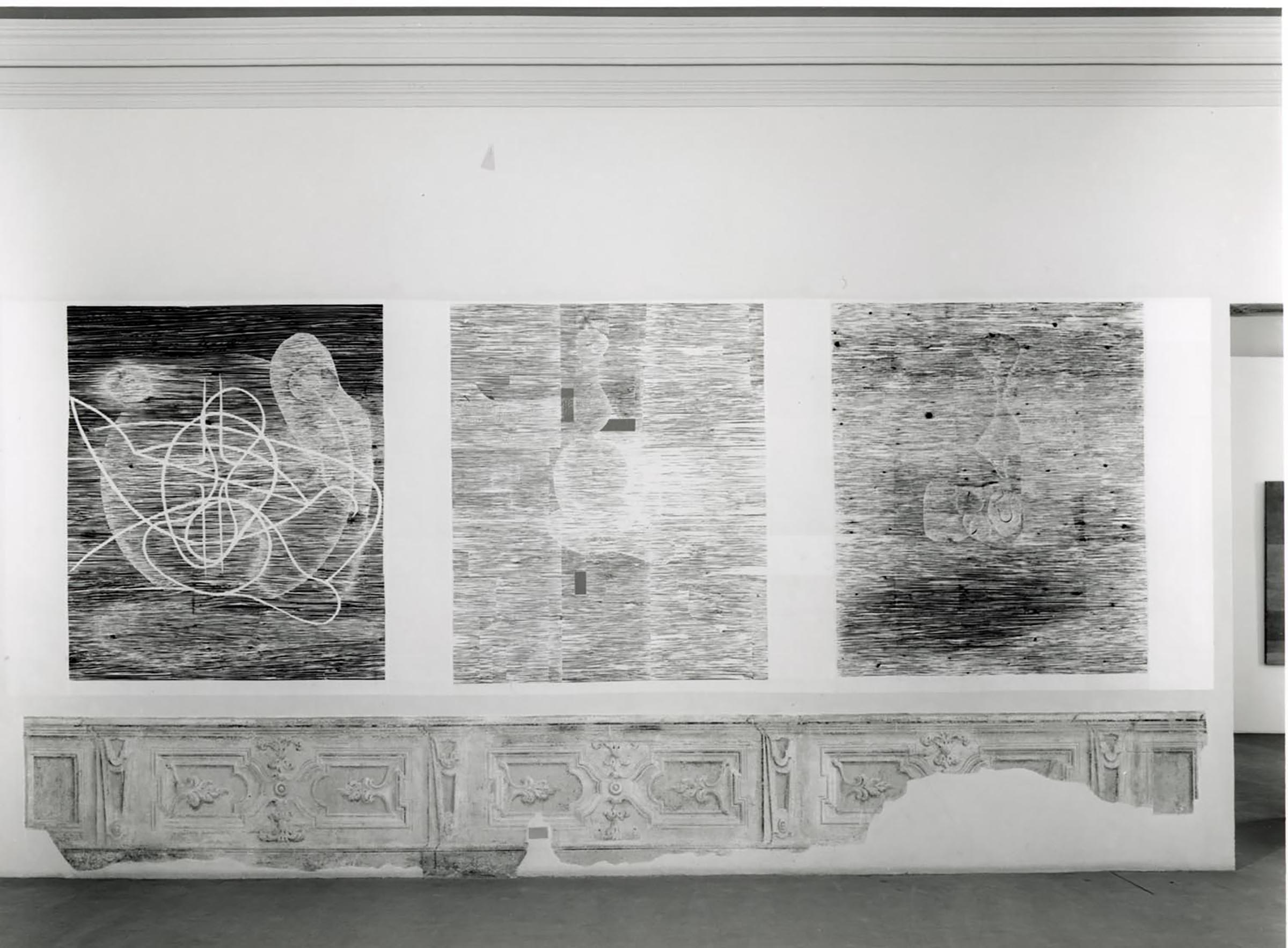 Domenico Bianchi, Senza titolo, 1988; Senza titolo, 1989; Senza titolo, 1987
